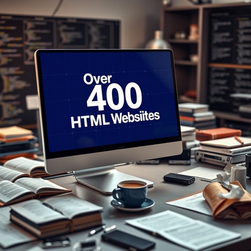 400+ Html website