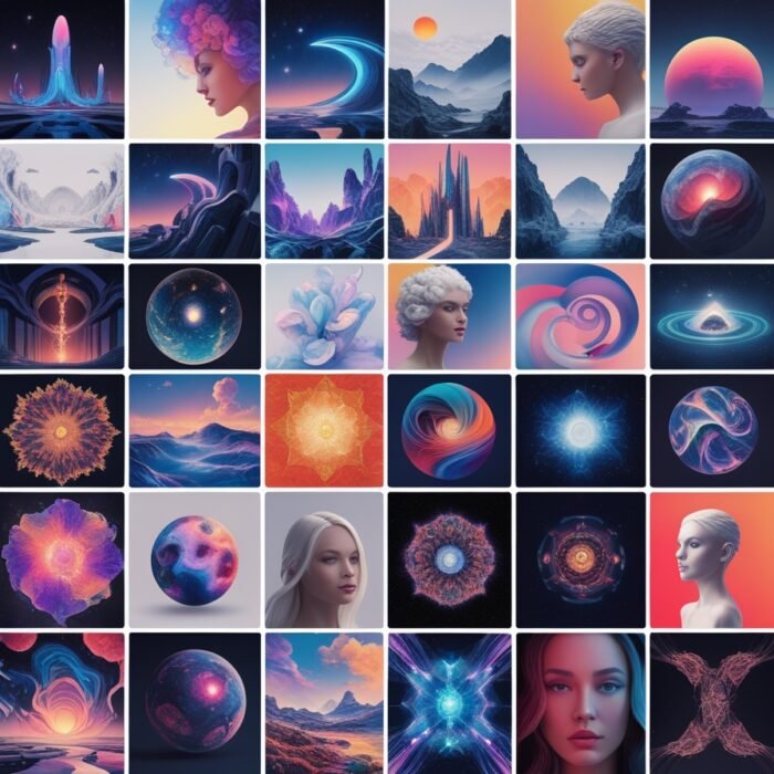 3000 AI Images Collection