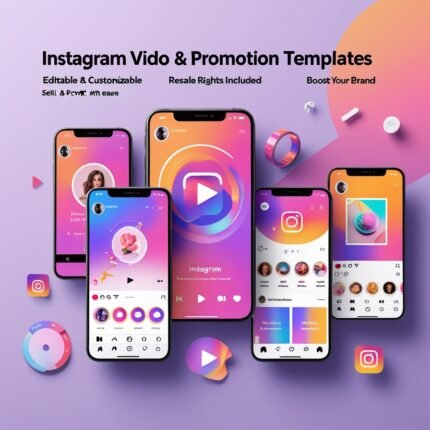 Instagram Video Promotion Templates Bundle