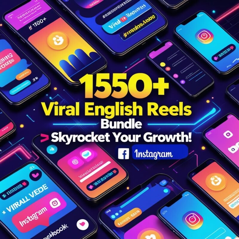 1500+ Viral English Reels Bundle